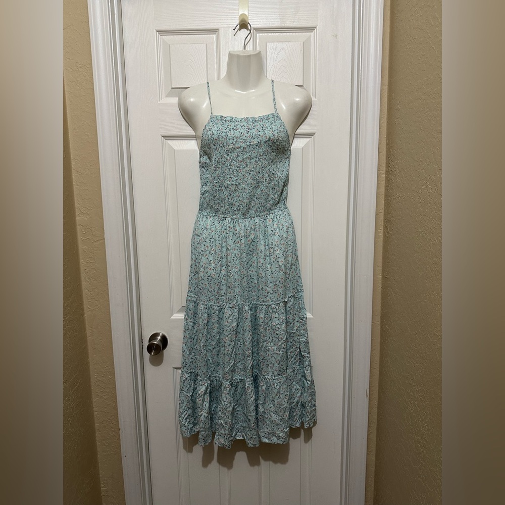 Mimi Chica Floral Spaghetti Strap Dress Size Large